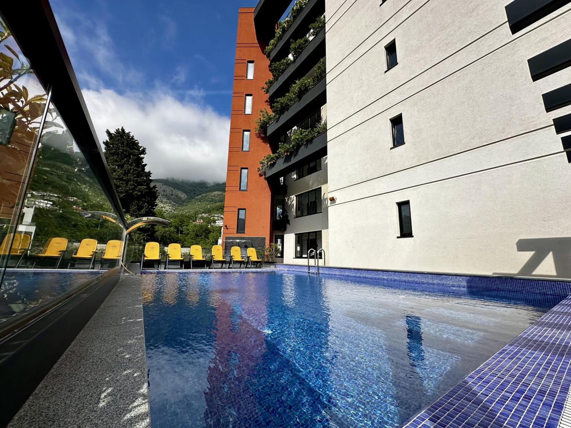 Hotel Del Medio Sutomore Exterior foto